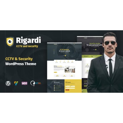 Rigardi – CCTV Security Company & Body Guard WordPress Theme