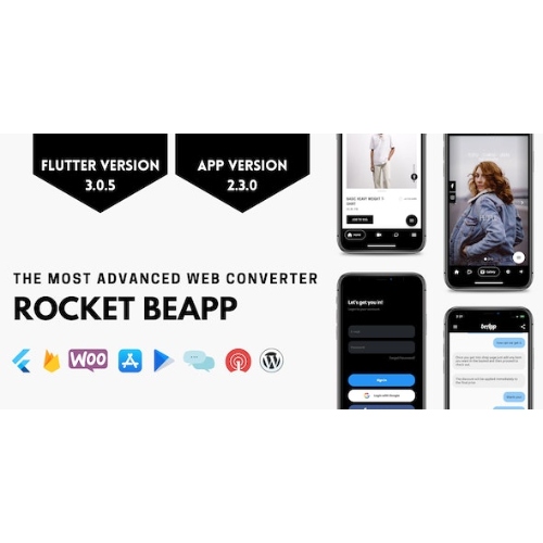 Rocket BeApp – Flutter Web Converter