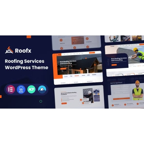 Roofx – Roofing Services WordPress Theme