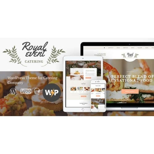 Royal Event | A Wedding Planner & Catering Company WordPress Theme + Elementor