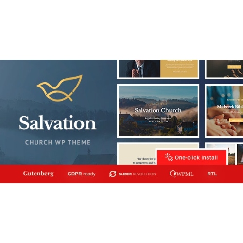 Salvation – Church & Religion WP Theme