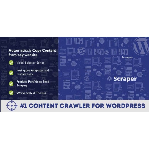 Scraper – Automatic Content Crawler Plugin for WordPress