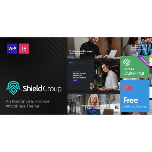 ShieldGroup | An Insurance & Finance WordPress Theme