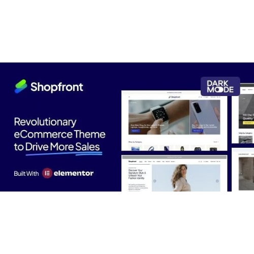 Shopfront – Next-Generation eCommerce Theme