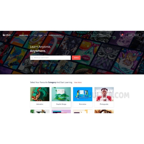 Skillate – WordPress ELearning Theme