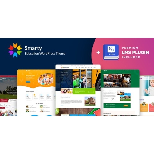 Smarty – School Kindergarten WordPress theme