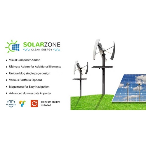 Solar Energy – Wind & Power Company WordPress Theme