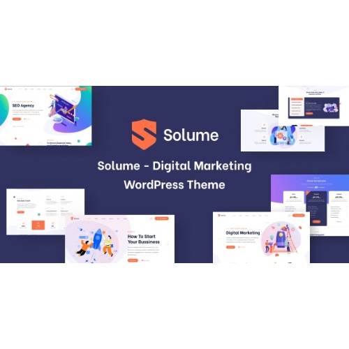 Solume – Digital Marketing WordPress Theme