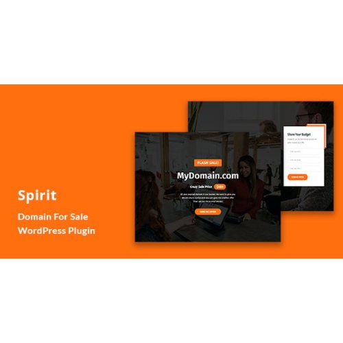Spirit – Domain for Sale WordPress Plugin