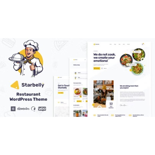 Starbelly – Restaurant & Cafe WordPress Theme
