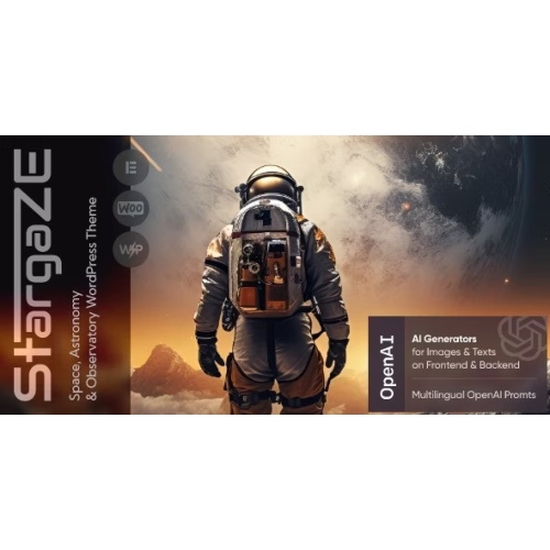 Stargaze – Space, Astronomy and Observatory WordPress Theme
