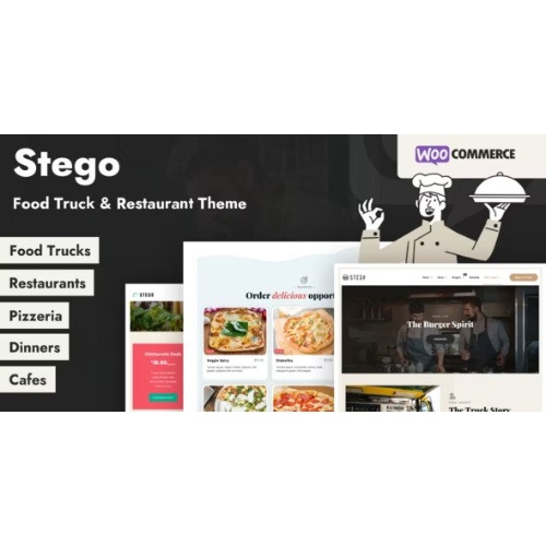 Stego – Food Truck & Restaurant Theme