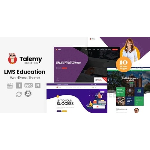 Talemy – LMS Education WordPress Theme