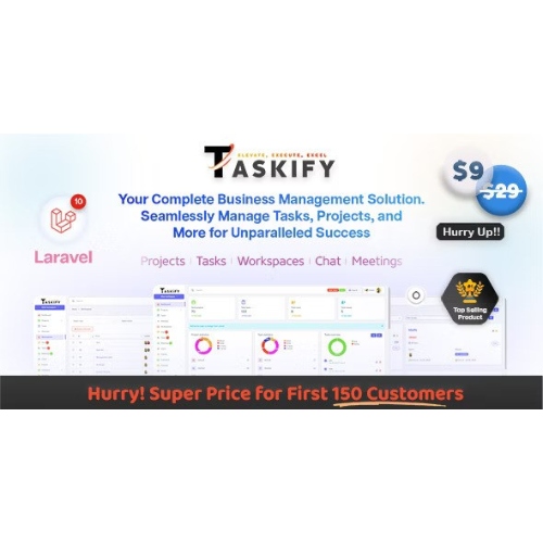 Taskify – Project Management – Task Management & Productivity Tool