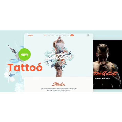 Inkscape – Tattoo WordPress Theme