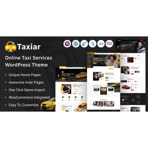 Taxiar – Online Taxi Service WordPress Theme