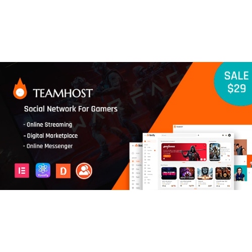 TeamHost – Game Streaming Marketplace