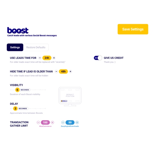The Boost Plugin