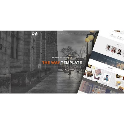 The Way – Creative OnePage & MultiPurpose WordPress