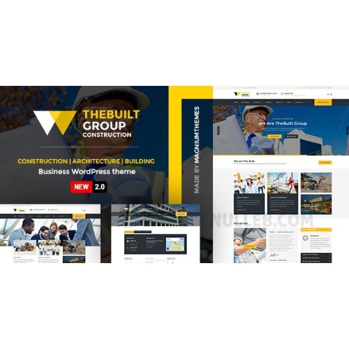 TheBuilt – Construction and Architecture WordPress theme