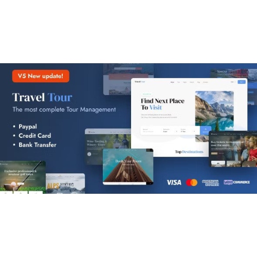 Travel Tour – Travel Booking WordPress