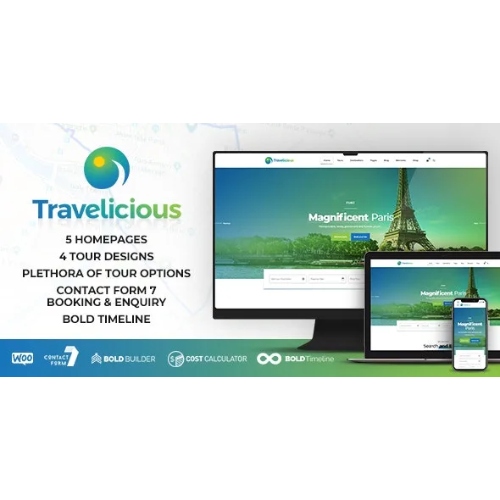 Travelicious – Tour Operator Theme