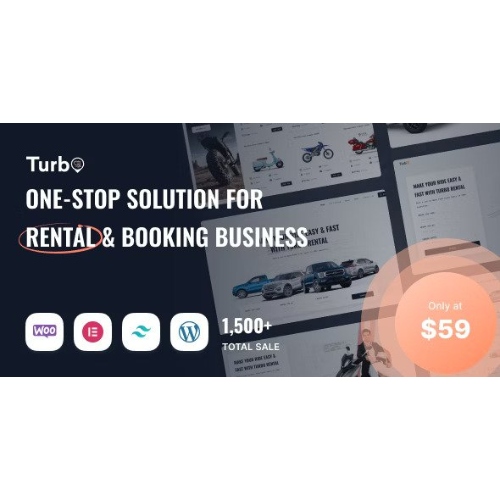 Turbo – WooCommerce Rental & Booking Theme