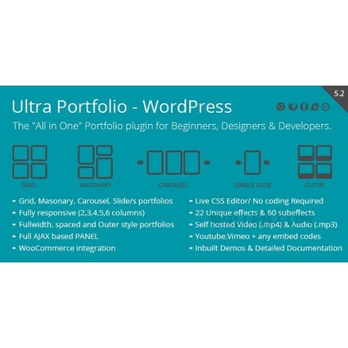 Ultra Portfolio – WordPress