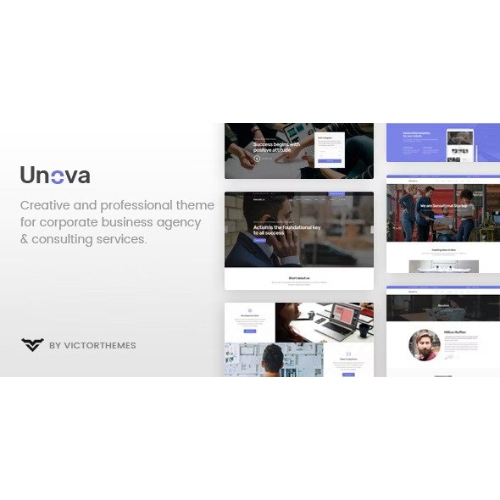 Unova – Consulting Business WordPress Theme