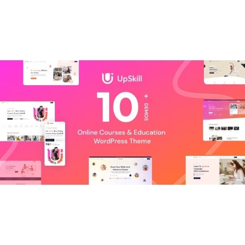 UpSkill – Education Online Courses LMS WordPress Theme