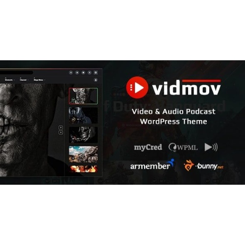 VidMov – Video WordPress Theme