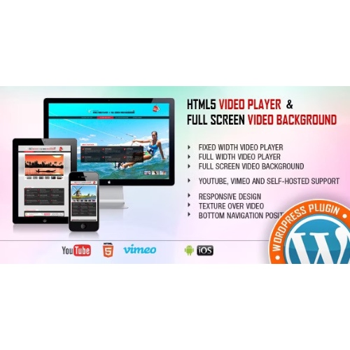 Video Player & FullScreen Video Background – WP Plugin