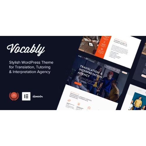 Vocably – Translation & Interpretation Agency WordPress Theme