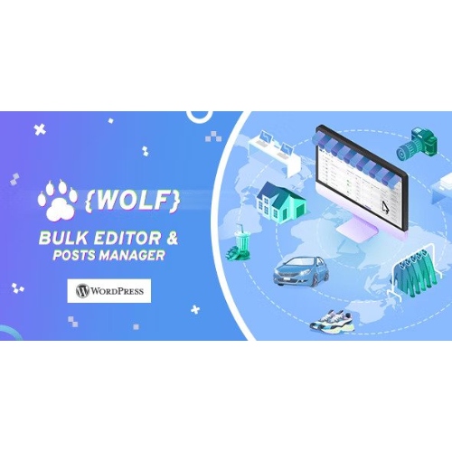 WOLF – WordPress Posts Bulk Editor and Manager Professional – Posts bulk edit