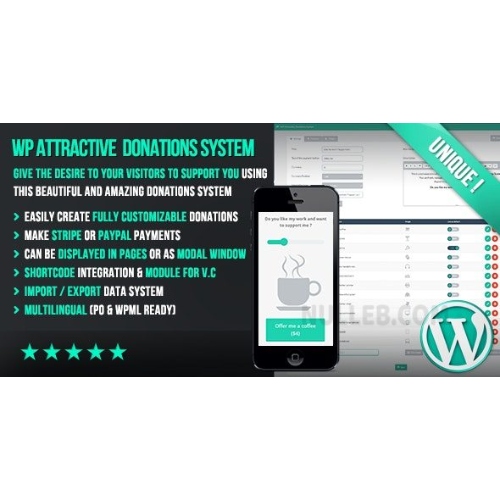 WP Attractive Donations System – Easy Stripe & Paypal donations
