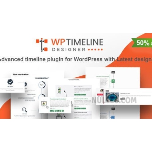 WP Timeline Designer Pro – WordPress Timeline Plugin