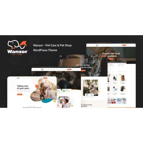 Wanzor – Pet WordPress Theme
