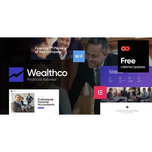 WealthCo | Business & Financial Consulting WordPress Theme