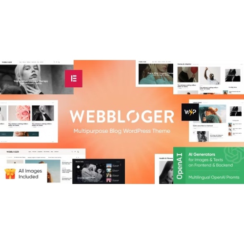Webbloger – Multipurpose Blog WordPress Theme