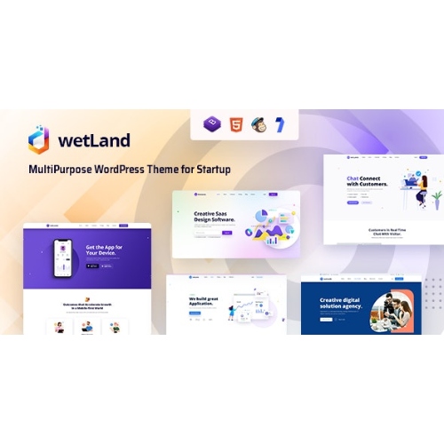 Wetland – MultiPurpose WordPress Theme