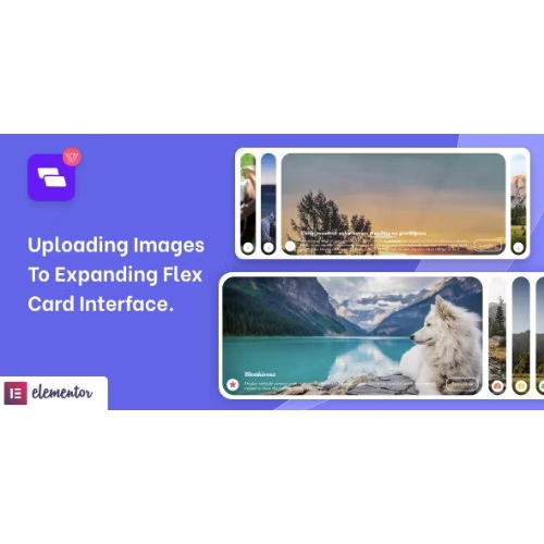 Wiloke Expanding Flex Cards Elementor Addon