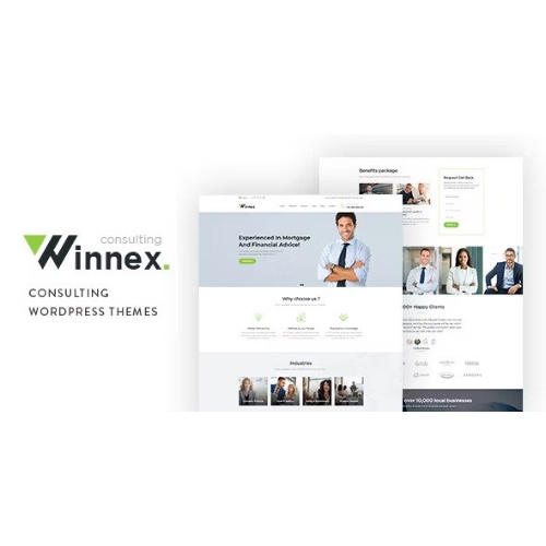 Winnex – Business Consulting WordPress Themes