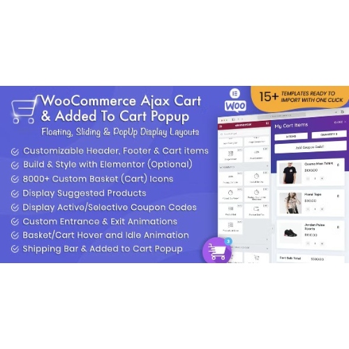 WooCommerce Ajax Cart & Added To Cart Popup – Floating/Sliding/Popup All in One Cart/Checkout Plugin