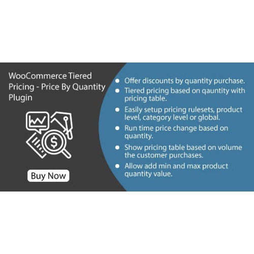 WooCommerce Tiered Pricing – Price By Quantity Plugin