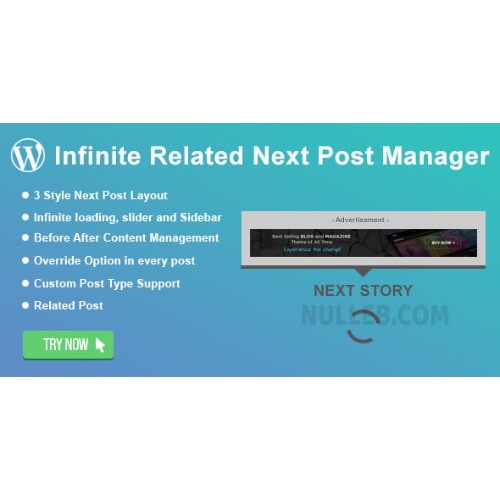 WordPress Infinite Related Next Post Manager