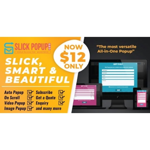 WordPress Popup Plugin – Slick Popup Pro