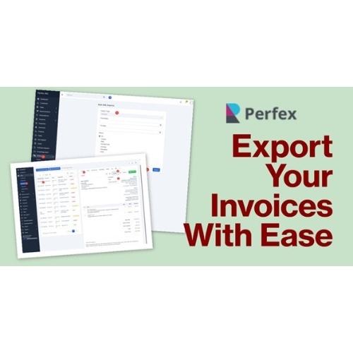 XML Toolkit With E-Invoice export for Perfex CRM.