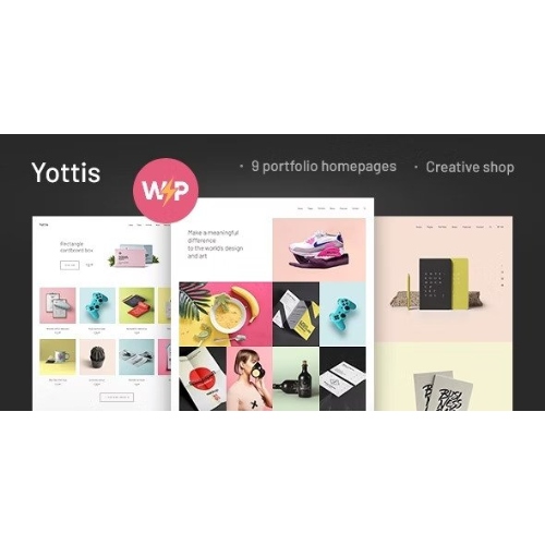 Yottis | Creative Portfolio WordPress Theme + Store