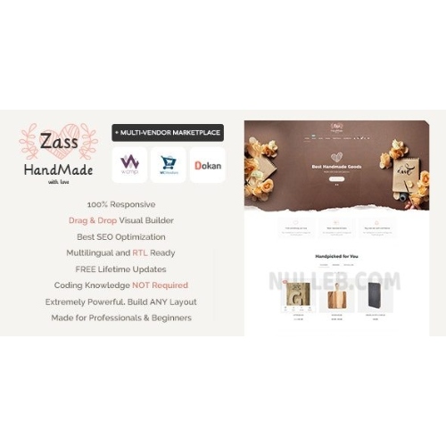 Zass – WooCommerce Theme for Handmade Artists and Artisans