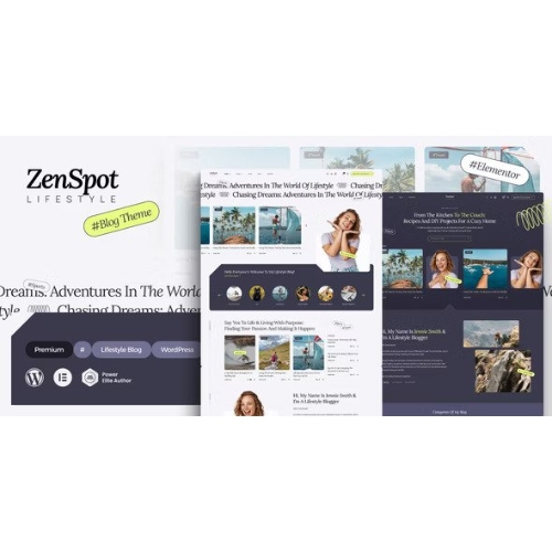 ZenSpot – LifeStyle Blog WordPress Theme